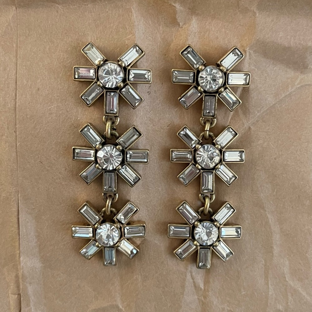 J.Crew | Sparkle Sunburst Earrings